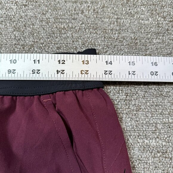 Ten Thousand Interval Running Short in Maroon Red Purple Men's Size Small - Picture 7 of 7